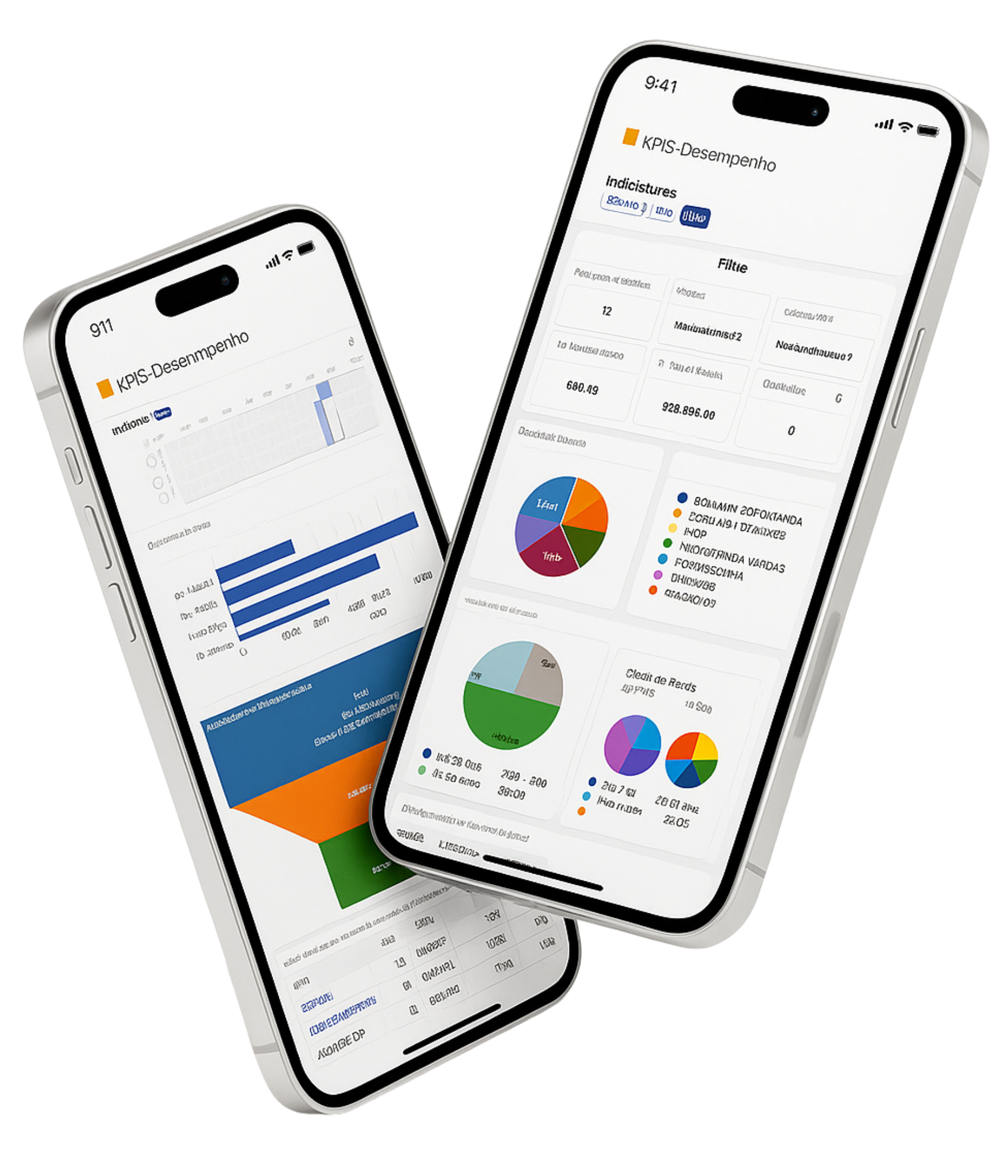 Mockup - dashboard da clínica